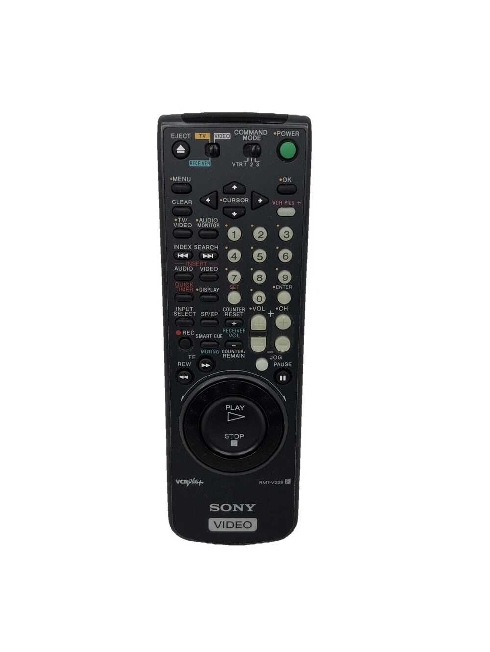 Sony Remote Control RMT-V229 SLV998HF 147560511 Tested